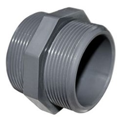 U-PVC Dupla nipla PN16