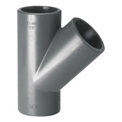 U-PVC T Račva 45° PN16